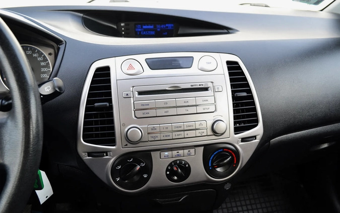 Hyundai i20 cena 14999 przebieg: 150000, rok produkcji 2010 z Gdańsk małe 781
